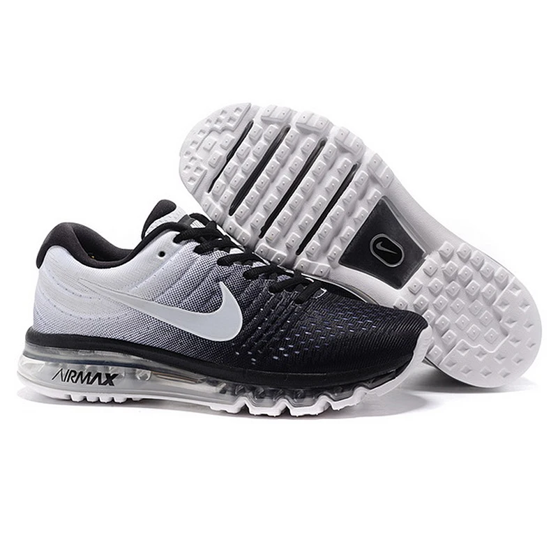 Оригинальные подлинные мужские кроссовки для бега Nike AIR MAX, градиентные, на шнуровке, прочные, спортивные, дизайнерские, хорошее качество, обувь 849559-010