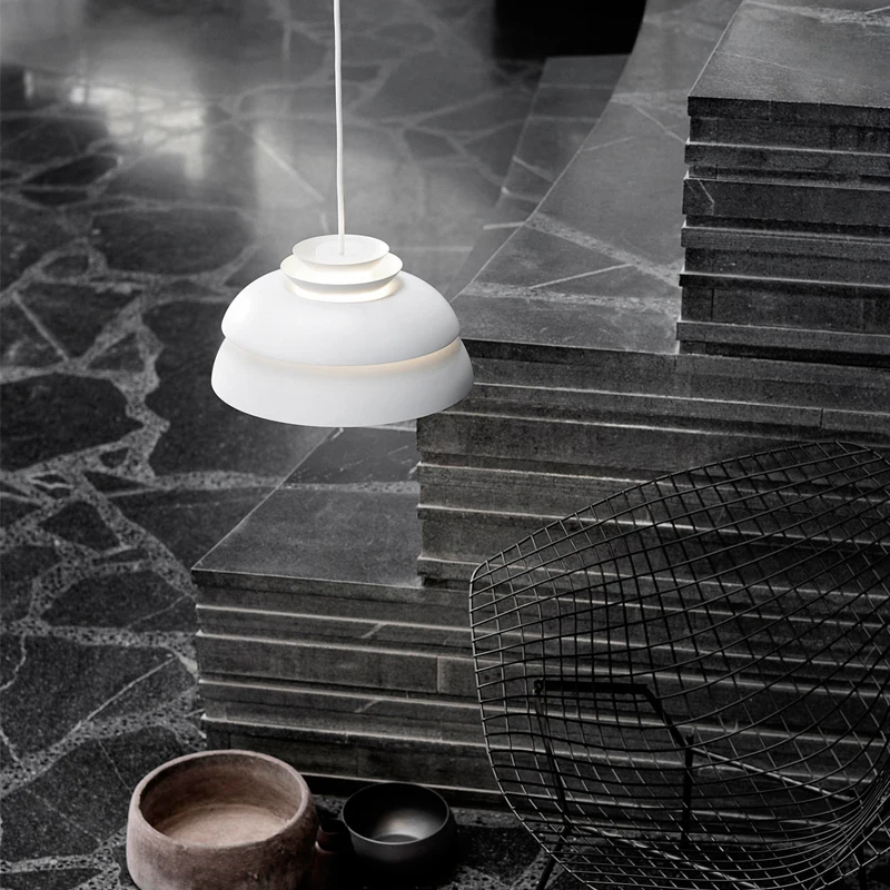 Современный подвесной светильник в виде простоты Дания светодиодная лампа форме