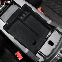 jho front central armrest box storage tray for ford explorer 2011 2019 2018 2017 2015 2013 car organizer container accessories