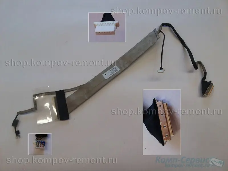 Шлейф матрицы для Emachines E642 Acer Aspire 5552G (DC020010N00) б/у|Комплектующие ремонта ноутбуков| |