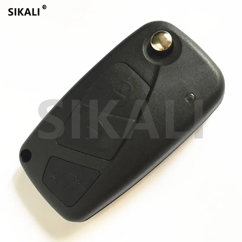 SIKALI Автомобильный Дистанционный ключ для FIAT Fiorino Qubo Panda EVO с ID46/PCF7946 чип 433 МГц для Delphi BSI