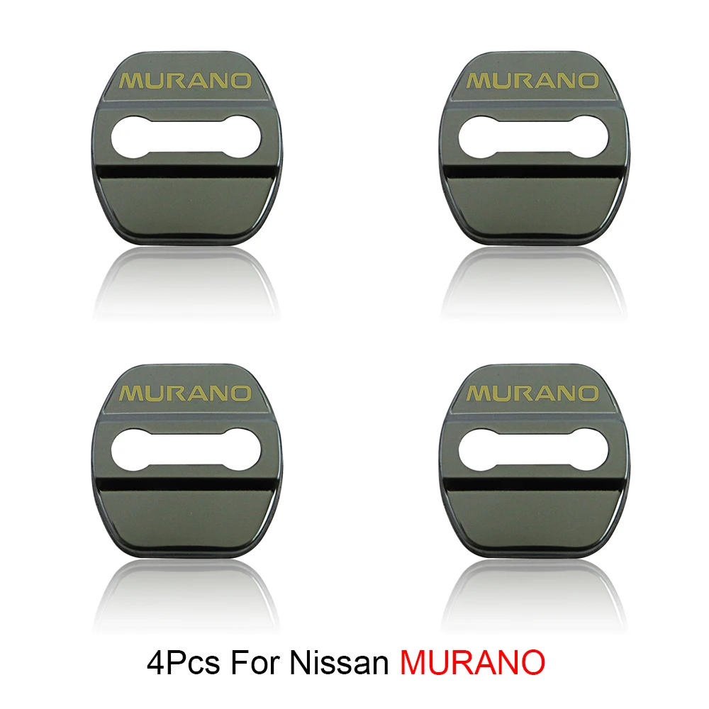 4 шт. 3D нержавеющая сталь автомобиля Защита для дверного замка зеркало заднего