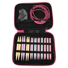 Набор пластиковых спиц для вязания, 10 пар