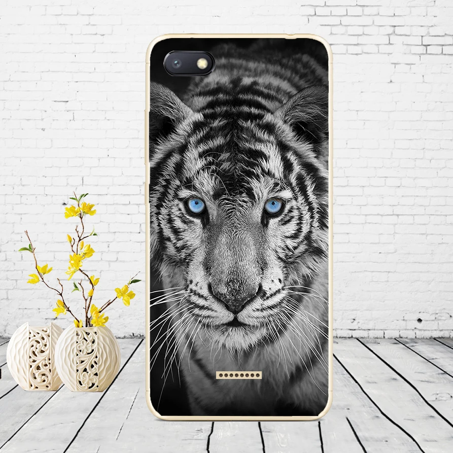 D37 Силиконовый чехол для xiaomi redmi 6a защитный чехол Мягкий ТПУ чехол для телефона Чехлы для xiaomi redmi 6A чехол бампер 6a Coque - Color: D37