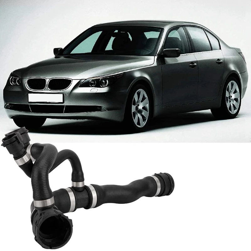Верхний радиатор охлаждающей жидкости шланг для BMW E60 525I 530I 2004 2005 17127519255|Радиаторы