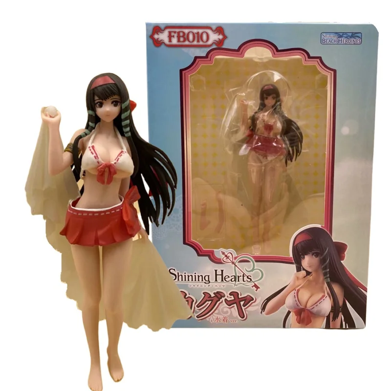 

Alphamax Shining Hearts купальник Sakuya Ver. Красивые стоячие Поза ПВХ в коробке экшн-фигурки модели коллекционные игрушки сексуальная кукла