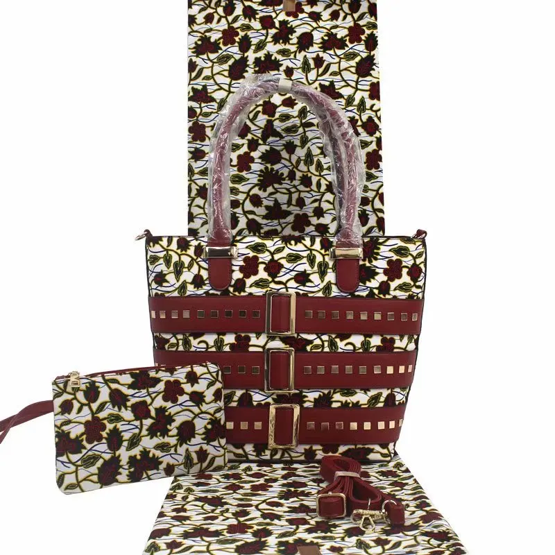 Тканевая сумка высокого качества нигерийская африканская ткань с принтом