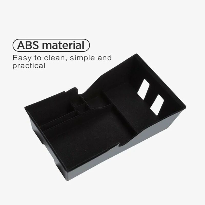 Car Interior Multifunctional Flocking Storage Box for Tesla Model 3 2017-2019 Models | Автомобили и мотоциклы
