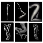 Картина на холсте с изображением соблазнительных черных чулок, постер с ногами для женщин, Настенная картина для гостиной, домашний декор