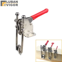 304stainless steel latch type lock clip 90 degree vertical fast presser fixturesturdydurablewoodworking press clamps