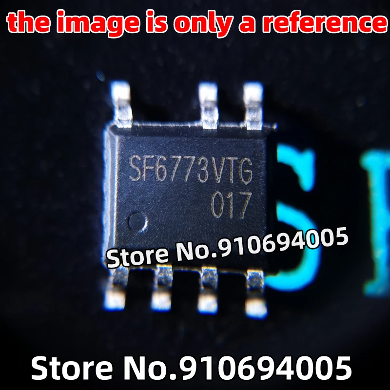 

100/50/30PCS SF6773VTG SF6773V SF6773 SOP7 Raw Edge Feedback Chip IC