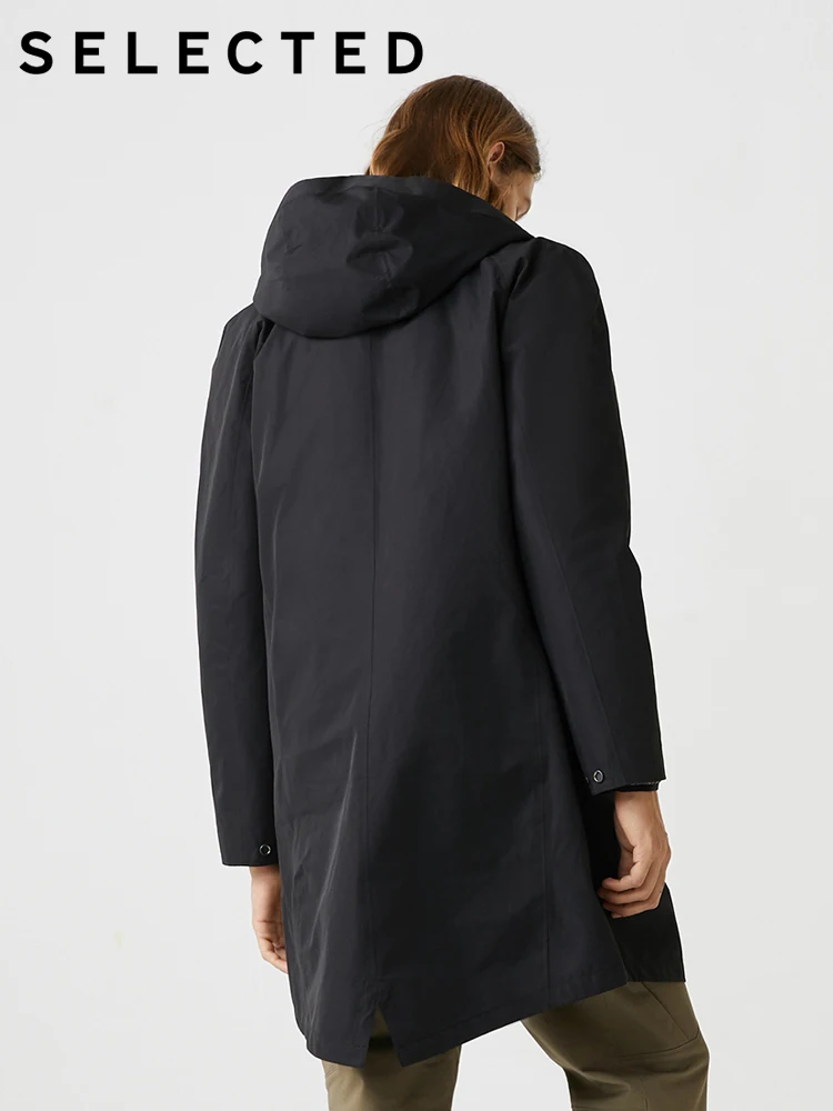 SELECTED Зимний водонепроницаемый Тренч из двух частей на утином пуху | 419412595 Мужская