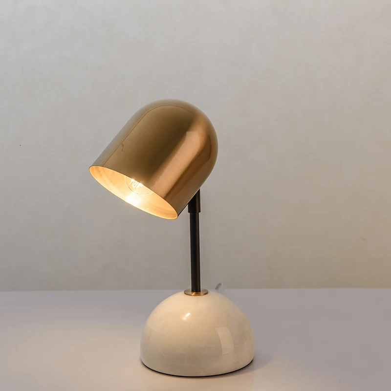 Современная мраморная железная светодиодная декоративная креативная