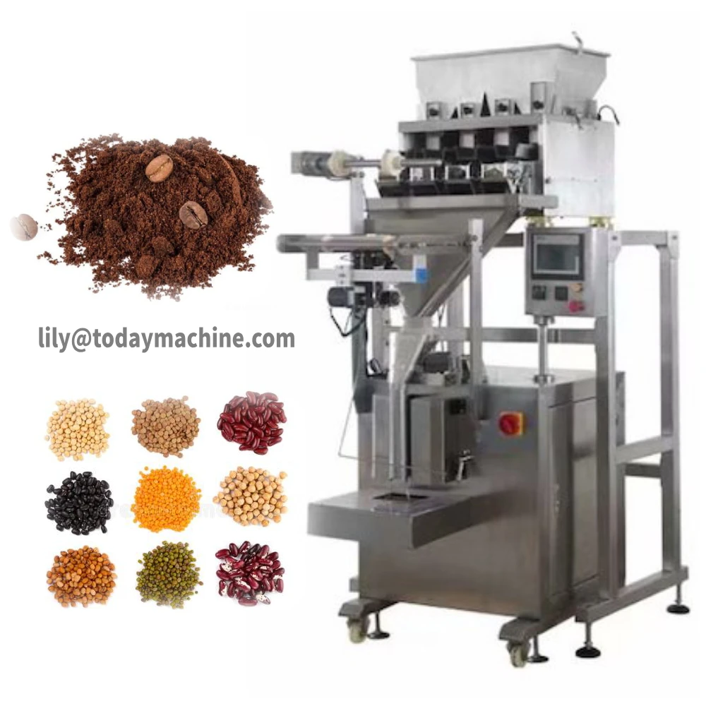 

New 4 Head Linear Weigher Automatic Weighing Packing Machine other packaging machines For Sugar Rice