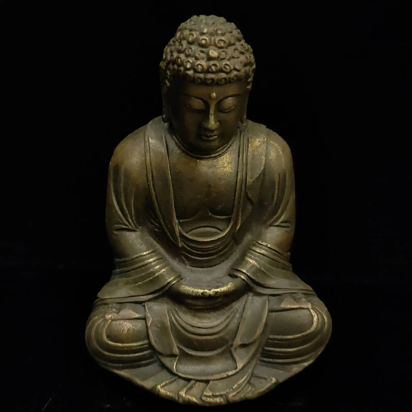 

Chinese Antique Brass Buddha Model Statue