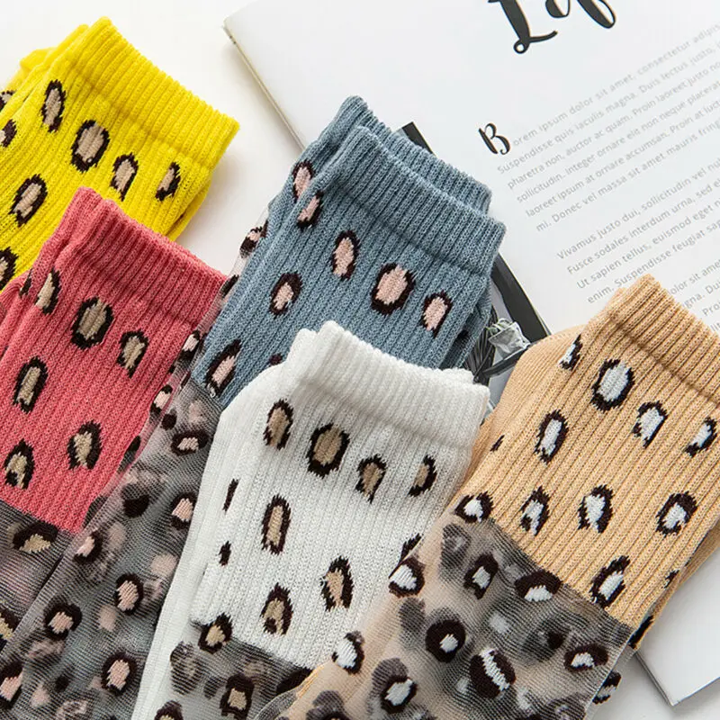 Детские однотонные носки средней длины без пятки из стекловолокна и шелка для