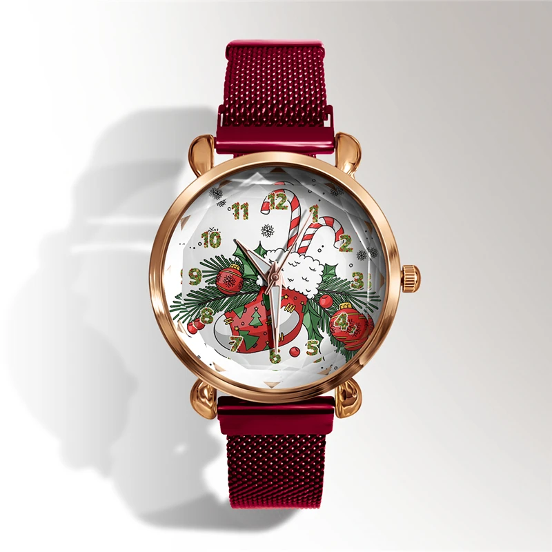 По индивидуальному заказу рождественские подарочные часы способа изготовленный
