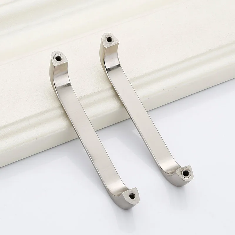 KK & FING никель матовый цинковый сплав дверные ручки для шкафов ящика кухонный шкаф