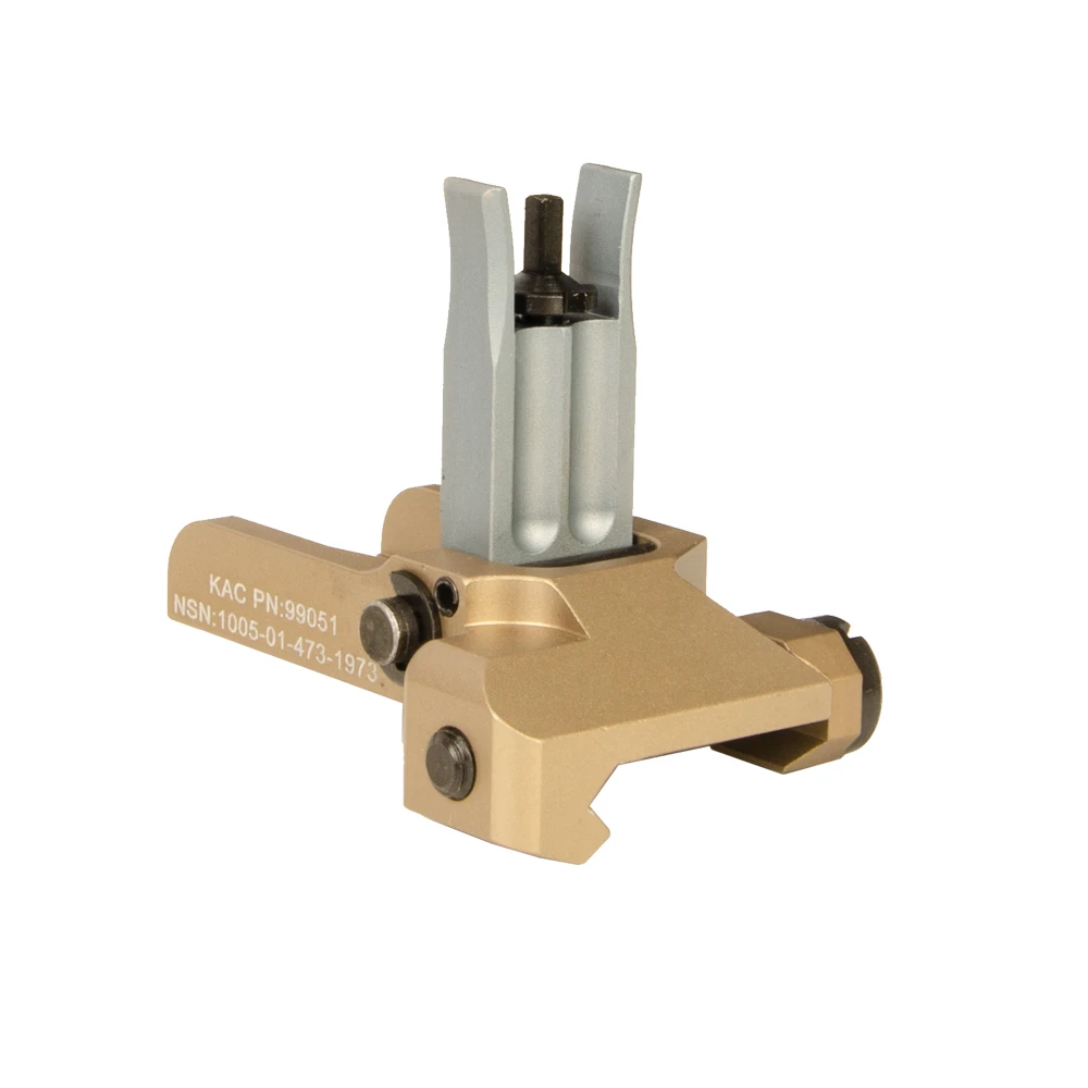 

BD Tactical KAC 300M Flip Up Sight Kit Front And Rear Iron Sights Rail Mounting Airsoft Paintball Shooting Gun Accessories