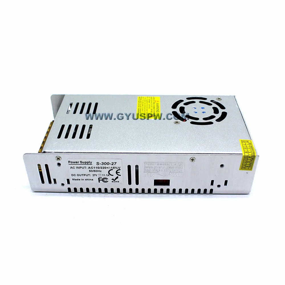 Универсальный DC 27V 11.1A 300W импульсный источник питания адаптер Трансформатор 110V 220V