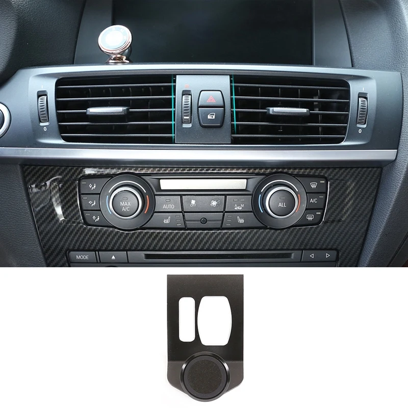 

For BMW X3 X4 F25 F26 2010-2016 Aluminum Alloy Car Air Vent Mobile Phone Holder Interior Moulding