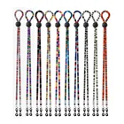 Цепочка для очков унисекс, цепочка для очков, разноцветная, нескользящая