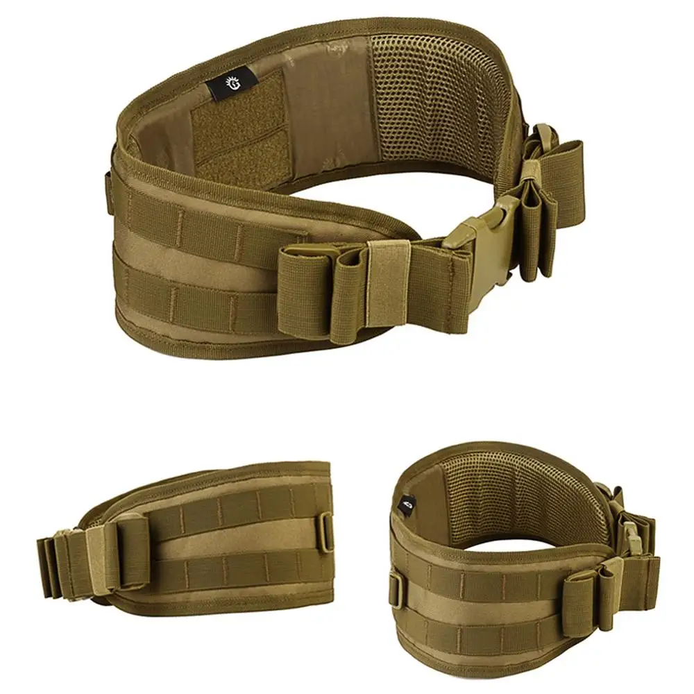 Тактический боевой пояс регулируемый тренировочный нейлоновый снаряжение для