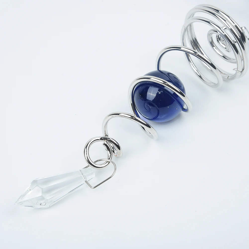 Спиральный вращающийся хрустальный шар ветряные колокольчики подвесное