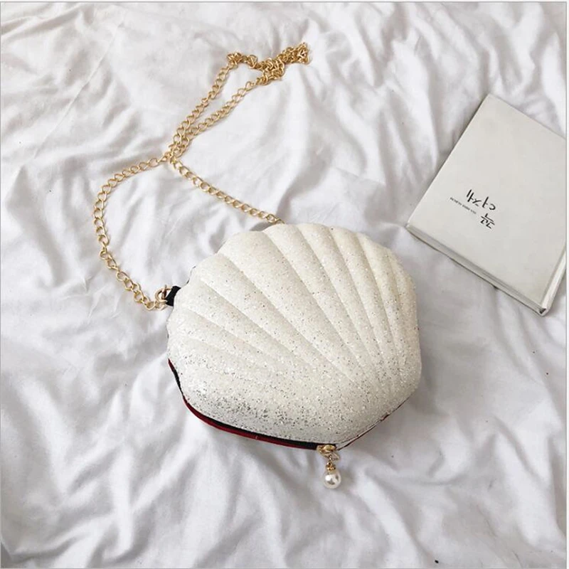 Женская модная мини сумка с цепочкой на плечо из искусственной кожи молнии через