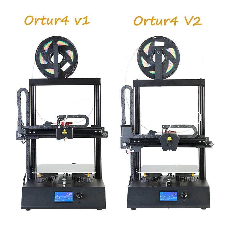 Модернизированный Настольный 3D принтер Ortur Factory с защитой от