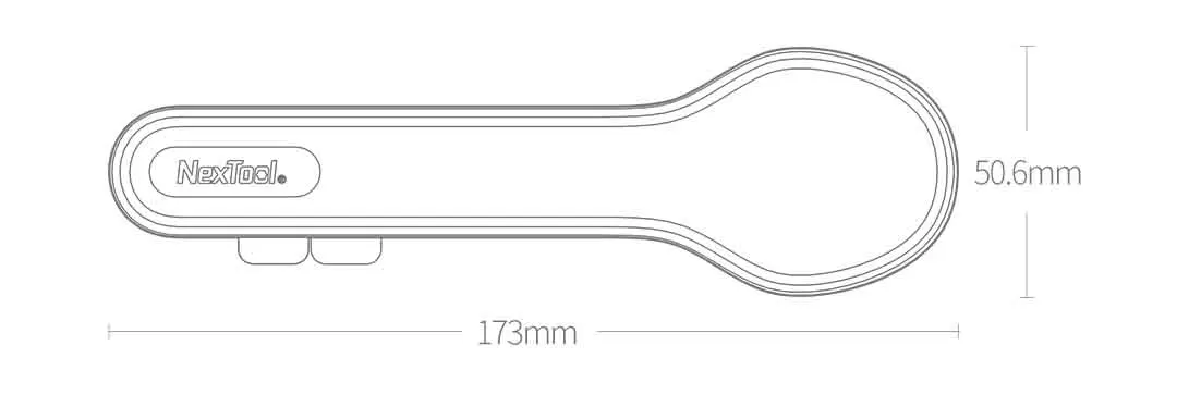 Xiaomi necool наружная титановая вилка ложка Антибактериальная Нетоксичная прочная Антикоррозийная легкая прочная удобная портативная коробка для хранения