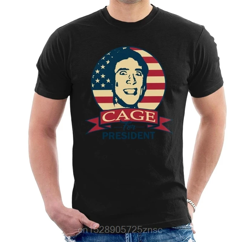 С принтом camiseta клетка для президент Для мужчин футболки с рисунками из