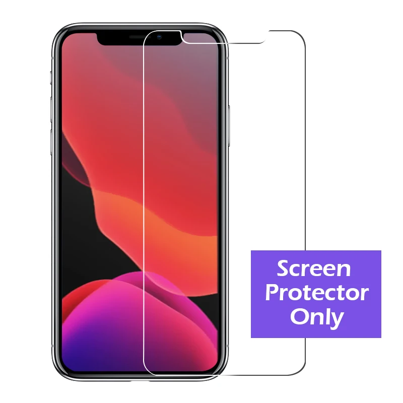 3-в-1 чехол+ Камера защитный Стекло для iphone 11 pro max Экран протектор iphone Xr объектив Стекло на iphone 11 pro max Стекло iphone 11чехол - Цвет: HD