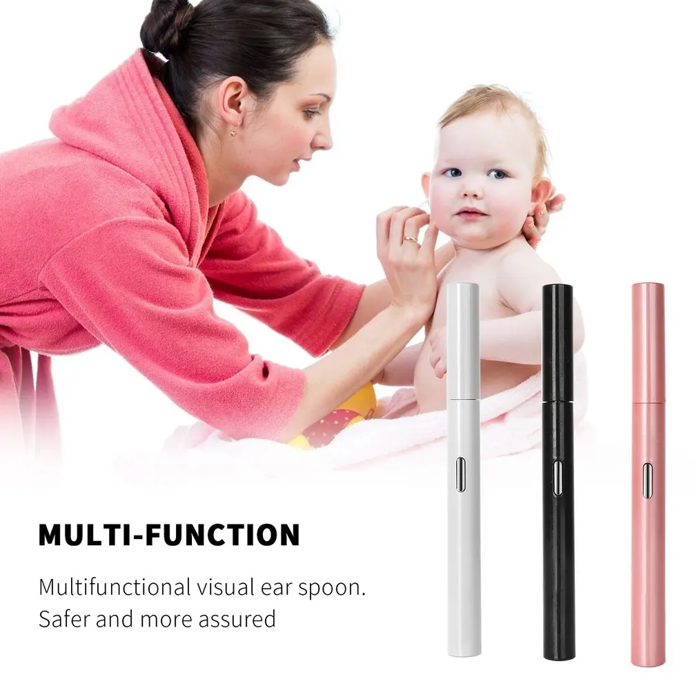 

Intelligent Wireless Waterproof Visual Earpiece Endoscope Multifunctional Luminous Earpiece Visual Otoscope