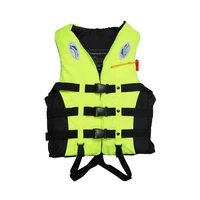 s 3xl adult life jacket lifesaving swimming boating sailing vest whistle blue s