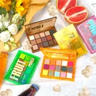 UCANBE Makeup Party Eyeshadow Palette 15 мерцающих матовых оттенков в неоновых тонах Матовый нюд смешиваемый пигментный макияж