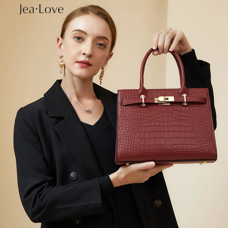

Jea Love Handbags All-match Bag New Summer Fashion Large-capacity Ladies Leather Handbag