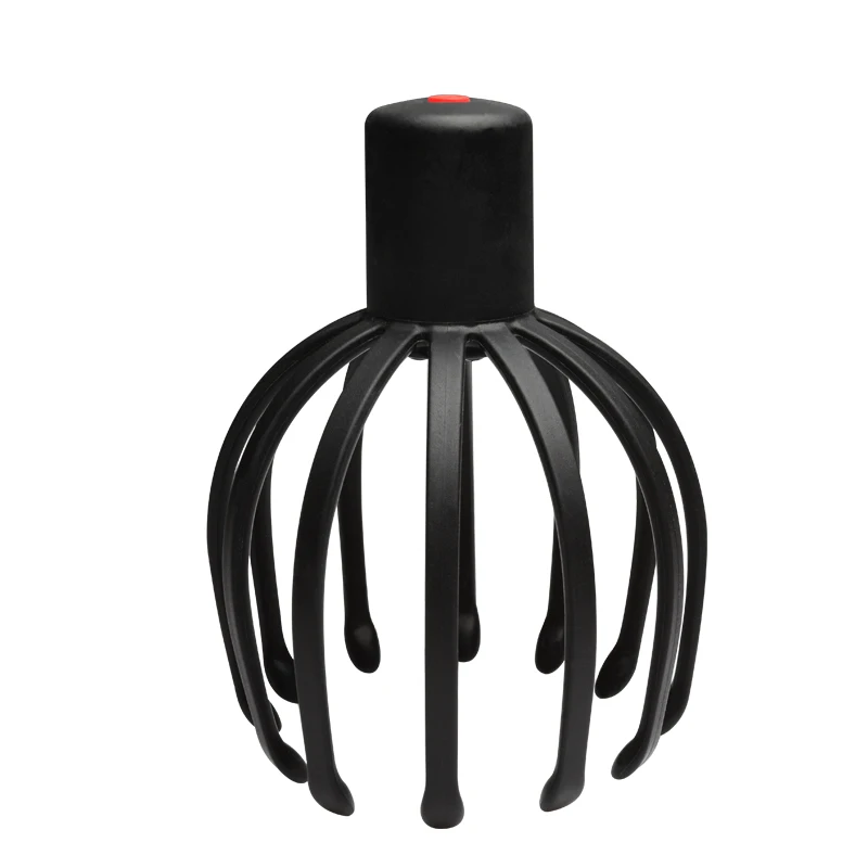 1 Pieces Electric Scalp Massager Octopus Head Care Acupoint Therapeutic Claw Stress Release Pain Relief Body Massage Rechargable