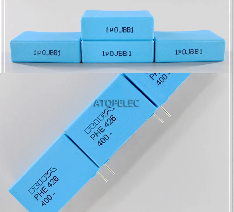 10 шт. RIFA PHE426 1 мкФ/400 V 5% MKP, самый популярный пленочный конденсатор, Hi-Fi аудио