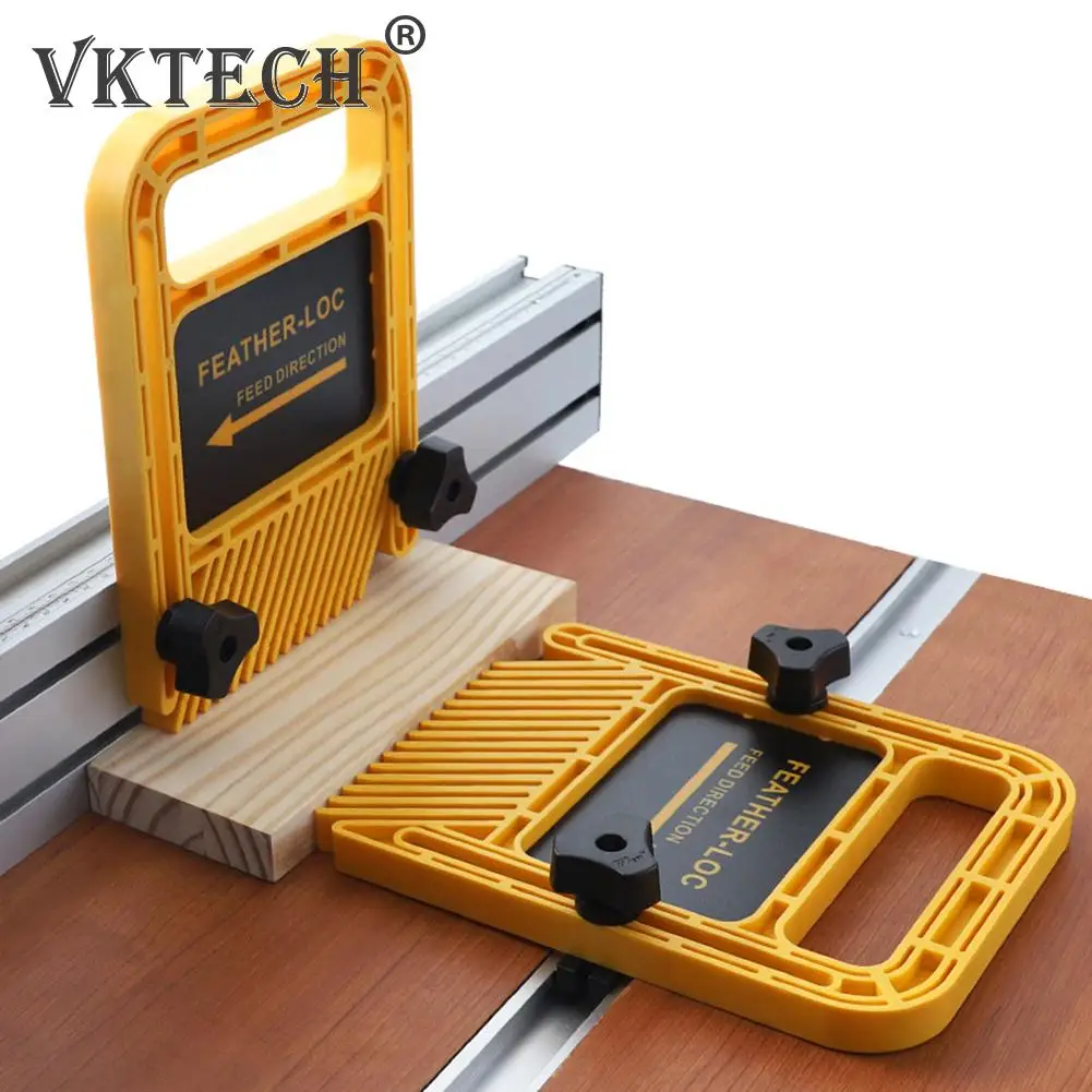 

Long Version Multifunctional Feather Loc Board Set Double Featherboards for Engraving Machine Miter Gauge Slot DIY Safety Tools