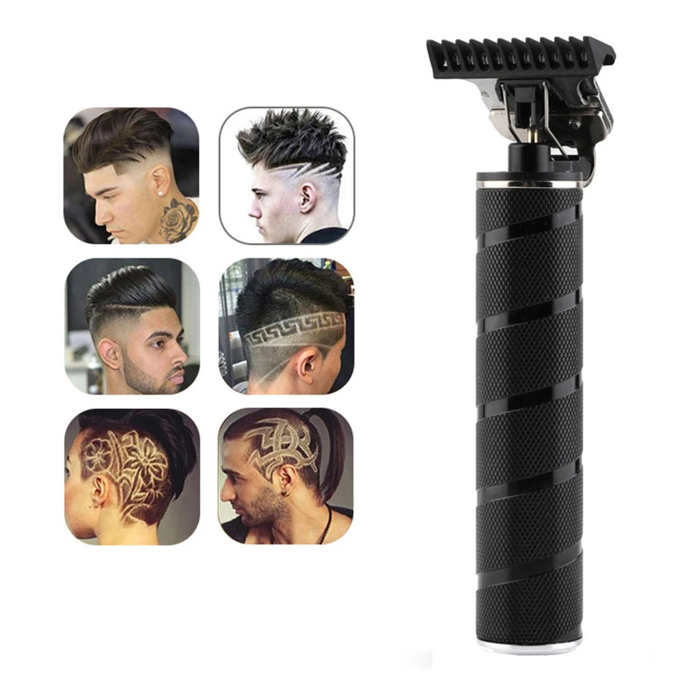 

Adult Hair Clipper Professional Hair Trimmer USB Rechargeable Clipper Men Powerful Electric Edge Haircut Machine Carving Hair