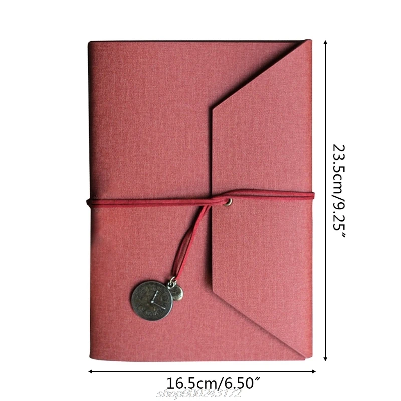 

A5 Loose-leaf Tri-fold travel Handbook Pu leather Notepad Multi-purpose Scrapbook Convenient Multi-color A21 21 Dropship