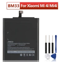 bm33 replacement battery for xiaomi mi 4i mi4i phone batteries 3120mah