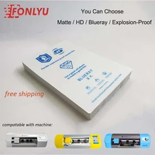 Freeing Shipping Flexible hydrogel Film Compatible For Screen Protector Film Cutting Machine Phone Cutting Front Film 50pcs/lot