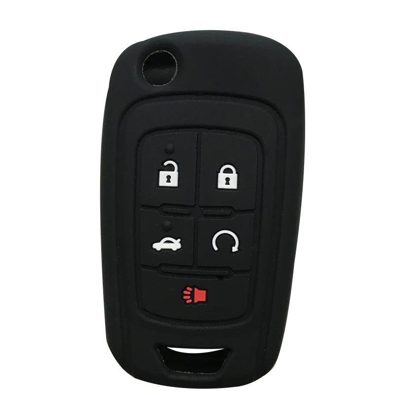 Силиконовый чехол для ключей от машины Opel Astra J Corsa D Zafira Mokka Chevrolet Cruze Aveo Sonic Volt