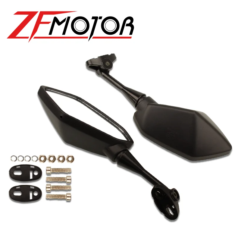 

Motorcycle Mirror Black Moto Rearview Side Mirror For Yamaha YZF600 YZF R1 R6 R3 R125 R25 R15 2003 2004 2005 2006 2007 2008 2009
