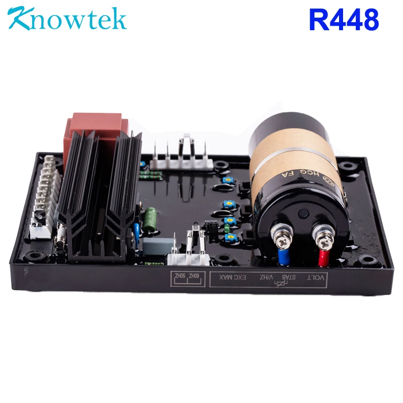Автоматический регулятор напряжения R448 AVR для генераторной установки, регулятор напряжения