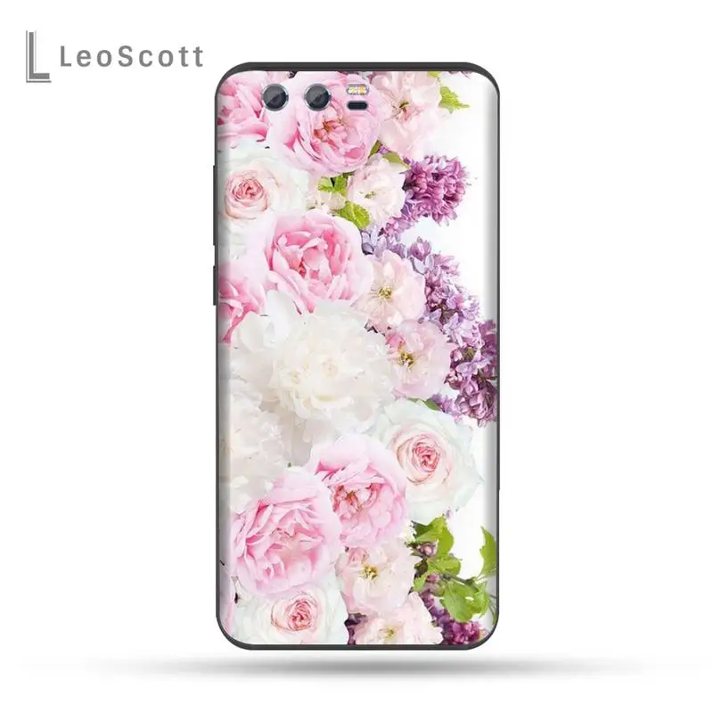 

Peony beautiful flowers Phone Case For Huawei Honor view 7a5.45inch 7c5.7inch 8x 8a 8c 9 9x 10 20 10i 20i lite pro