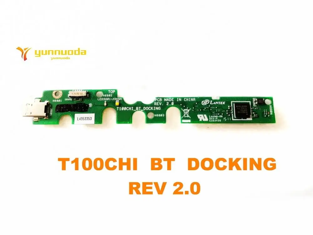 Оригинальный USB-разъем для зарядного устройства T100CHI док-станция BT REV 2 0