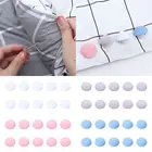 Прочный нескользящий фиксатор для одежды, одеял, стеганых простыней, пластиковый держатель для одеял с иглой, зажимы для матраца, 10 шт.